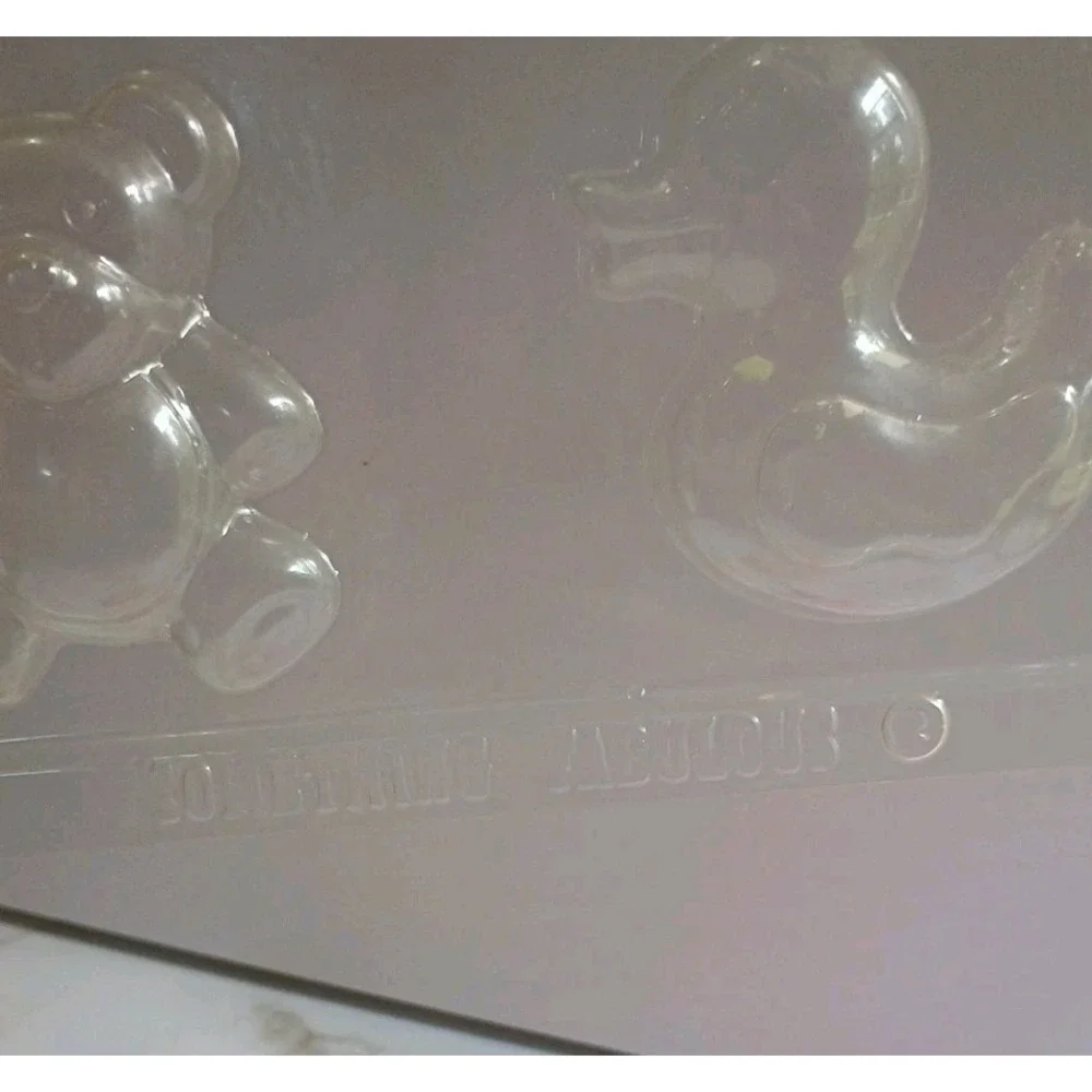Vintage Candy‎ Chocolate Soap Mold Animals 5 Animals Babies Shower Bday Party